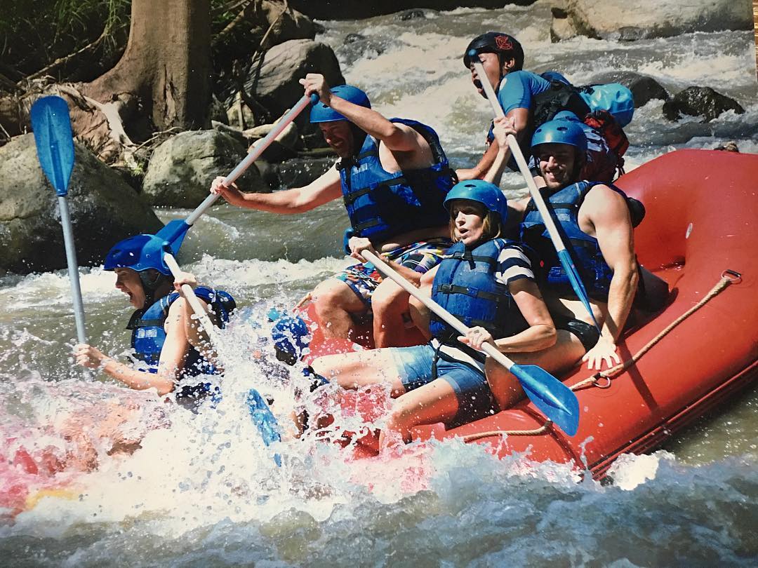 Ayung River rafting near Ubud Bali