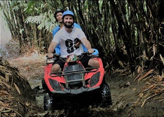 Ubud ATV jungle ride through Bali countryside