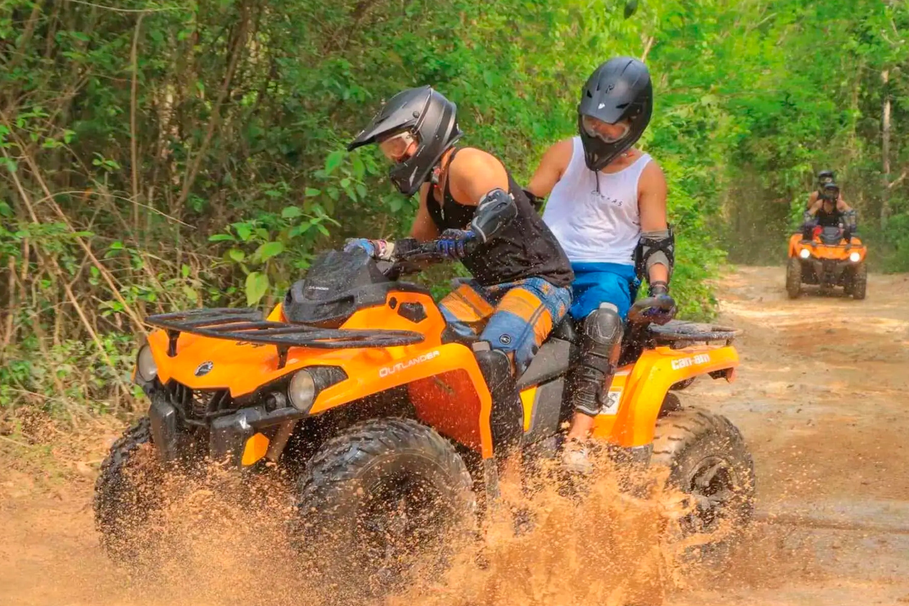 Tulum Adventure Combo Tour: Pyramids, ATV, Ziplines, Cenote & Lunch