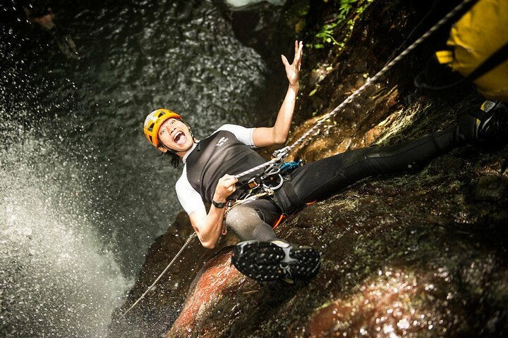 Canyoning at Kedu Canyon in North Bali