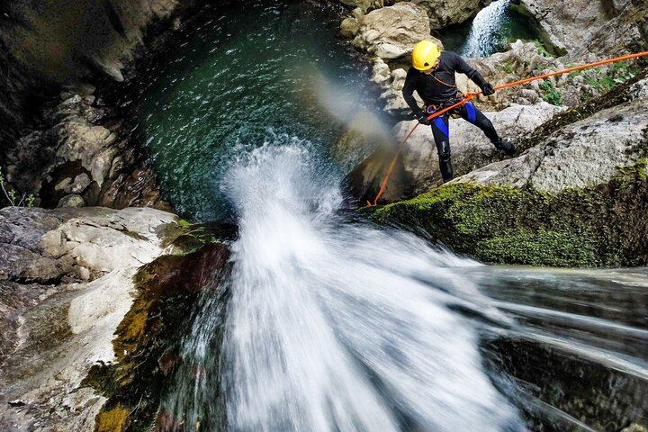 Canyoning on the Yeh Muncrat route in Bali