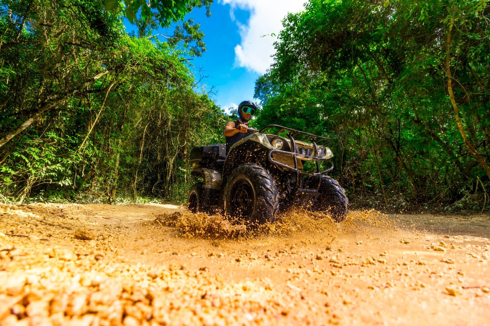 Half-day Cancun ATV Adventure with ziplines & cenote Adrenalina Tours LLC- Adventure tourism Mexico