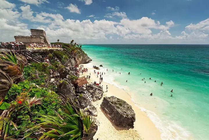 Explore the mystical pyramids of Tulum, a testament to the fascinating Mayan civilization! 🏛️🌿 Dive into Maya Adrenaline Park for limitless excitement – zip through jungle canopies, conquer terrains on ATVs, and experience heart-pounding rappelling! 🎢🏹 Immerse in Mayan culture, explore a mesmerizing cave cenote, and enjoy a day filled with thrills, beauty, and delicious delights. Join us for a whirlwind of excitement in Tulum! 🏰🌮 #TulumPyramids #MayaAdrenalinePark #CaveCenoteExploration