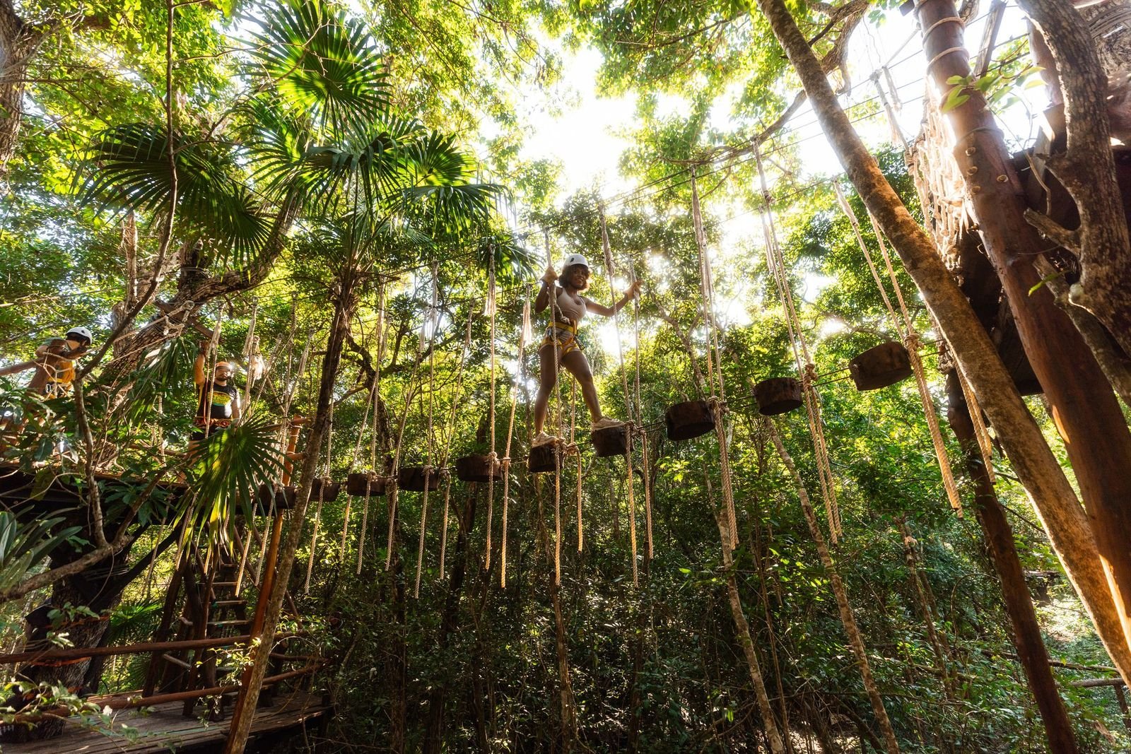 4 Hours Cancun Jungle Buggy Tour with zipline Circuit & cenote