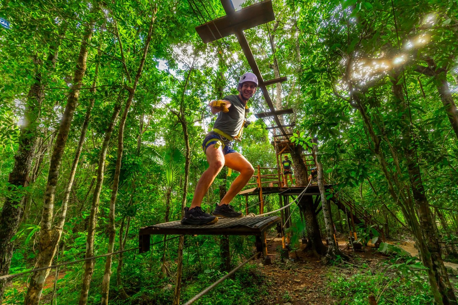 Half-day Cancun: Horseback riding, ATV, zipline & cenote