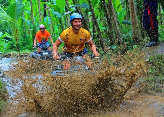 Balaji Adventure ATV fun ride in Bali