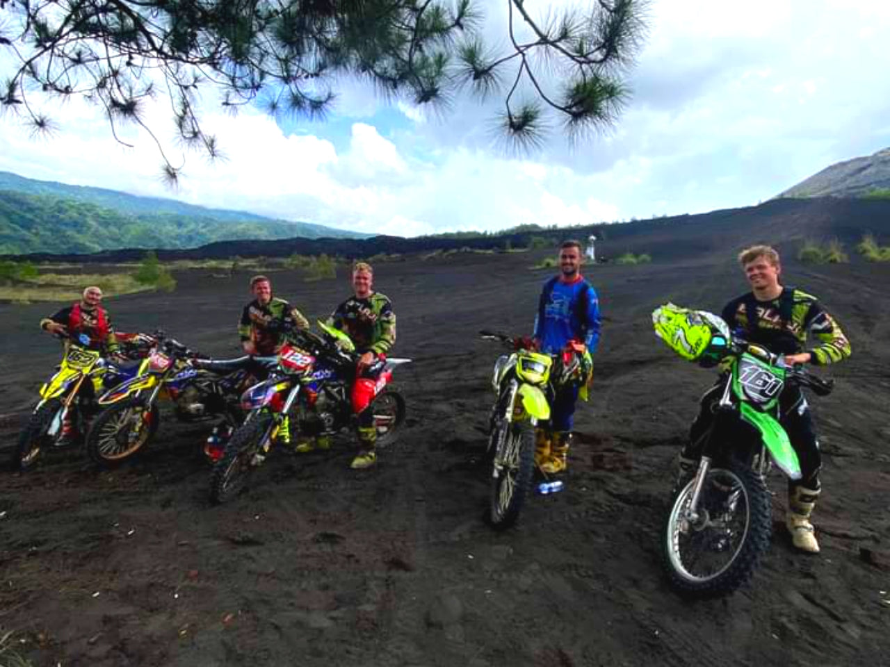 Balaji Adventure Bali dirt bike enduro tour