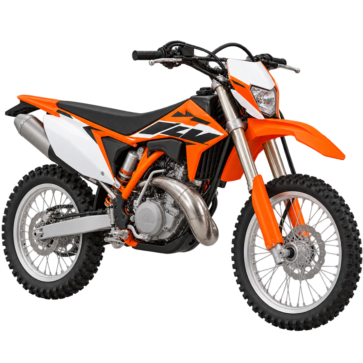 KTM 300 2-Stroke dirt bike option for Bali Mount Batur enduro tour