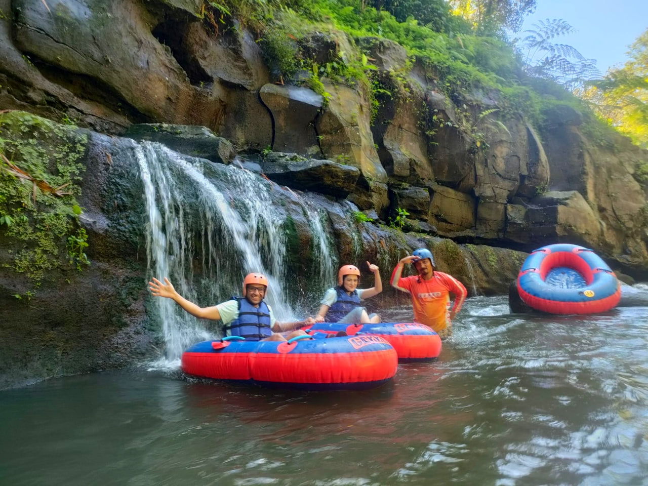 Individual river tubing adventure near Ubud