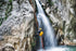 Waterfall canyoning in North Bali